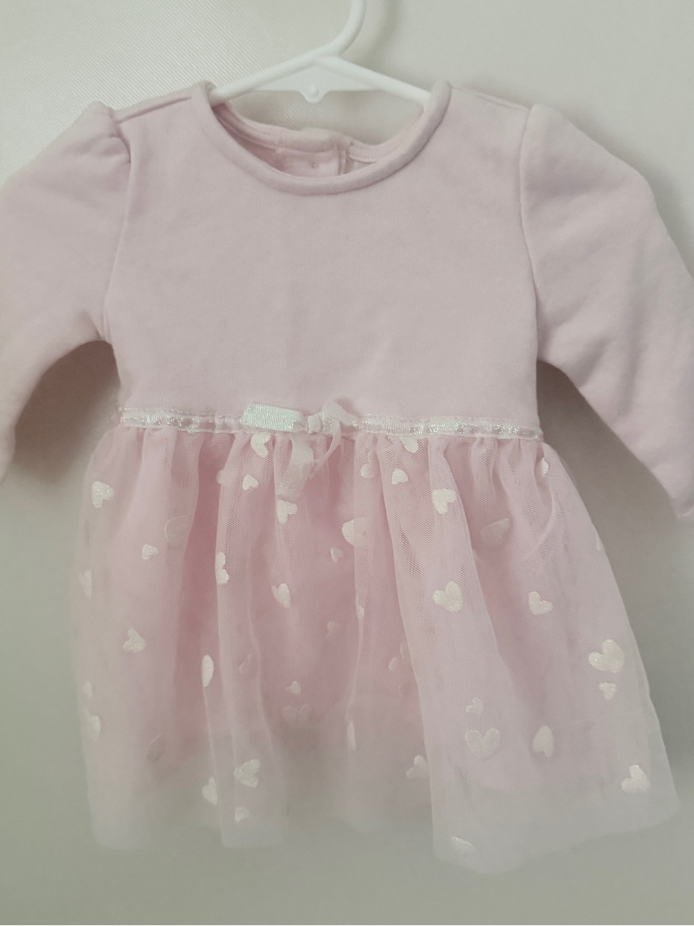Baby Bgosh Girls' Pink Heart Tulle Dress Ballet Ballerina Cute